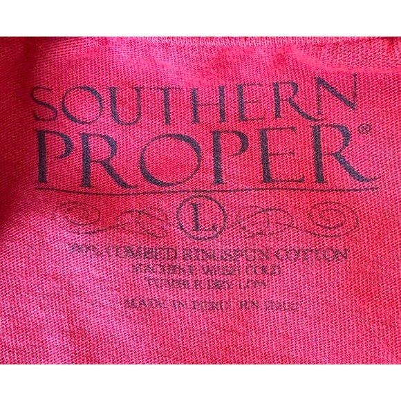 Southern Proper House Rules Long Sleeve T- Shirt Large Red Black Lab Du… - Picture 12 of 12